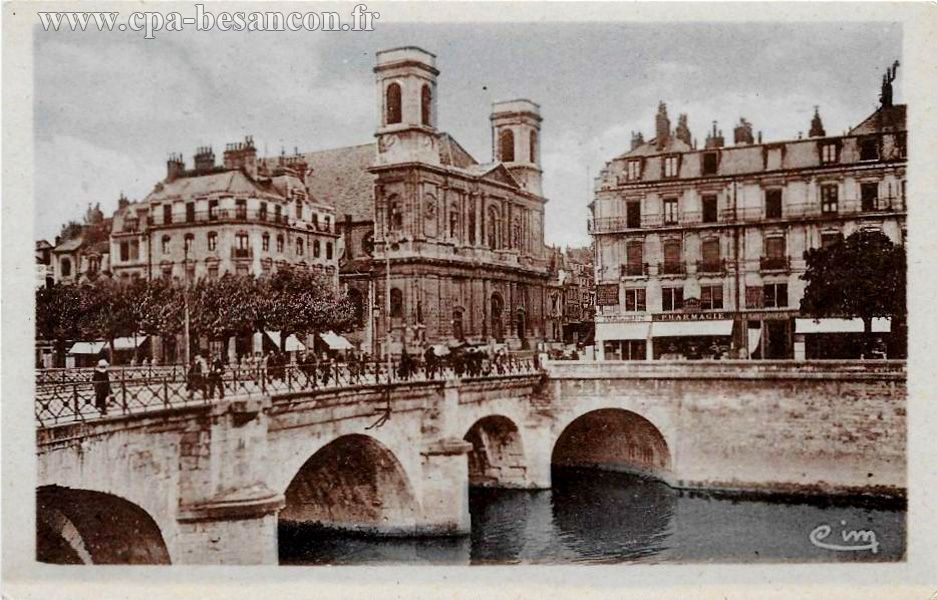 Pont Battant et Église de la Madeleine